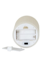 Luxe Collection Natural Glow 3.5X9 Ribbed Led Candle - thumbnail 3