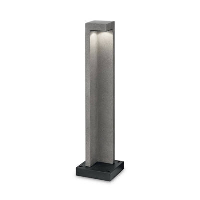 Ideal Lux Titano Led 1 Light Bollard Light Granite Ip55