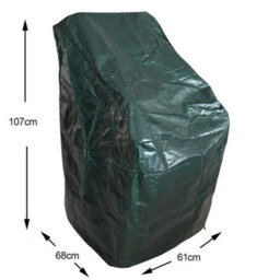 Stacking Chair Cover Waterproof Outdoor Garden Patio Furniture Seat Heavy Duty - thumbnail 2