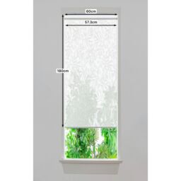 GoodHome Flasor Corded Off White Sheer Roller Blind (W)60Cm (L)180Cm - thumbnail 9