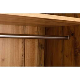 Oakham Premium Kora 2 Door & 1 Drawer Wardrobe In Oak - thumbnail 7