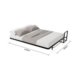 Wallbedking Murphy Bed Horizontal 140Cm X 200Cm Classic Wall Bed, Fold-Down Guest Bed For Small Rooms, Apartments And Studios - thumbnail 5