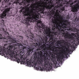 Purple Handmade , Luxurious , Modern , Plain , Shaggy , Sparkle Easy To Clean Rug For Living Room, Bedroom - 140Cm X 200Cm - thumbnail 2
