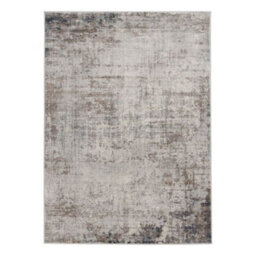 The Rugs Montana Brown Navy Abstract Area Rug And Runner Soft Durable Pet Friendly Easy To Clean Living Room Bedroom 3718B - thumbnail 1