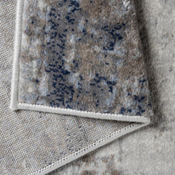 The Rugs Montana Brown Navy Abstract Area Rug And Runner Soft Durable Pet Friendly Easy To Clean Living Room Bedroom 3718B - thumbnail 4