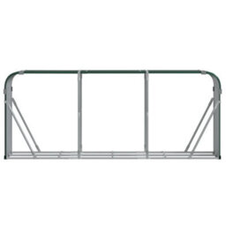 Walplus Log Holder Green 234X45X100 Cm Galvanised Steel - thumbnail 4