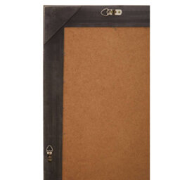 Orsina Champagne Rectangle Wall Mirror, Wooden Frame Mirror With Sleek Finish, Small Mirror For Dressing Area - thumbnail 6