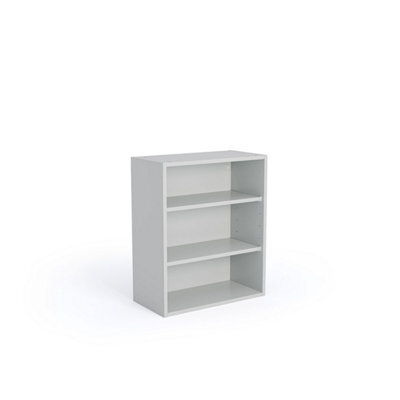 Wtc Premier Cab 500mm W 720mm H Kitchen Wall Unit Cabinet Natural Grey 18mm Mfc (Carcass Only) - image 1