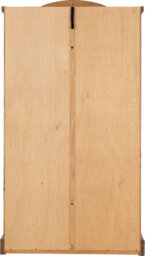 Seconique Corona 2 Door 1 Drawer Wardrobe In Distressed Waxed Pine - thumbnail 6