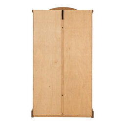 Seconique Corona 2 Door 1 Drawer Wardrobe In Distressed Waxed Pine - thumbnail 5