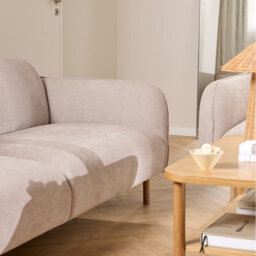 Furniture To Go Westham 3 Seater Sofa In Fay Beige Fabric - thumbnail 7