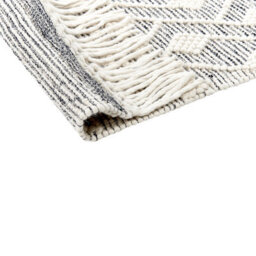 Beliani Rug Kavak Black 160 X 230 Cm Wool - thumbnail 6