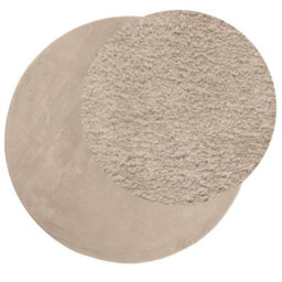 Berkfield Rug Huarte Short Pile Soft And Washable Sand Size  200 Cm - thumbnail 3
