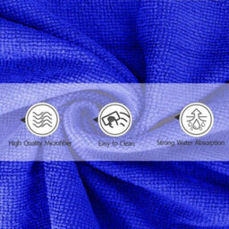 10 X Large Microfibre Cleaning Auto Car Detailing Soft Cloths Wash Towel Duster - thumbnail 4