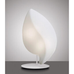 Luminosa Lighting Luminosa Natura Table Lamp 2 Light E27 Small Outdoor Ip44, Matt White/opal White - thumbnail 2