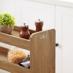 Sobuy Nsr01-Pf,serving Trolley 4 Tier Slide Out Shelf Mobile Storage Rack,w60Xd18Xh81 - thumbnail 9