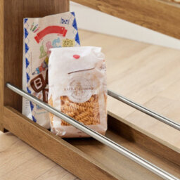Sobuy Nsr01-Pf,serving Trolley 4 Tier Slide Out Shelf Mobile Storage Rack,w60Xd18Xh81 - thumbnail 7