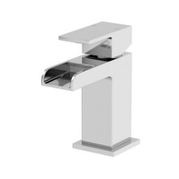 Affine 550mm Bathroom Vanity Unit & Basin Sink Floorstanding Gloss White Tap And Waste - thumbnail 7