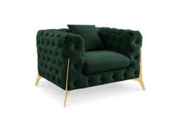 Home Detail Jaguar Armchair Chesterfield Design Velvet - thumbnail 2