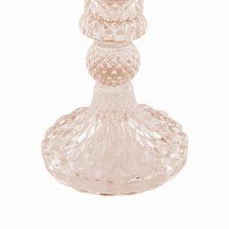 Living And Home 2 Pack Amber Ion Plating Soda Lime Glass Taper Candlestick Holders For Wedding Table Decor - thumbnail 7