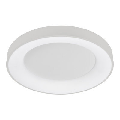 Luminosa Lighting Luminosa Giulia Modern Integrated Led Semi Flush Light, 4000K