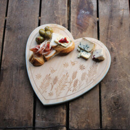 Cooksmart Homestead Bamboo Heart Shaped Board - thumbnail 5