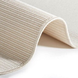 The Rugs Flatwoven Sisal Look Runner Indoor Outdoor Durable Low Maintenance In White - thumbnail 2