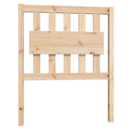Berkfield Bed Frame Solid Wood Pine 75X190 Cm 2Ft6 Small Single - thumbnail 7