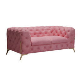 Stratus Interiors Italian Chesterfield 2 Seater Sofa Plush Velvet Uk Manufactured - thumbnail 6