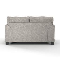 Furnishings For Less UK Hilliard Fullback Fabric 3 Piece Sofa Suite Mist - thumbnail 5