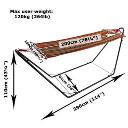 Actiasgear Multicolour Portable Hammock Easy Assembly - thumbnail 6