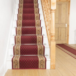 Acni Stair Runner - Hardwearing, Non-Slip & Durable Carpet For Stairs & Staircases, Multiple Lengths - thumbnail 1