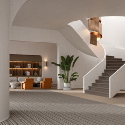 Fairfield Design Stripes Carpet By Remland (Almond, 4M X 4M) - thumbnail 4