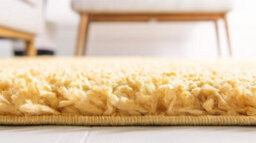 "Bravich Gold Thick Shaggy Rug - California - 60X110Cm (2'x3'7"")" - thumbnail 6