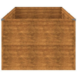 Berkfield Garden Raised Bed 290X100X69 Cm Corten Steel - thumbnail 5