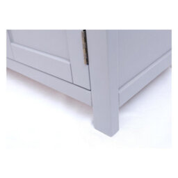Cabinet Bits Mirano Grey 2 Door Tv Cabinet Chrome Knob - thumbnail 7