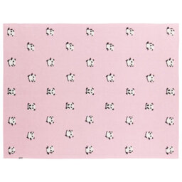 Beliani Blanket Talokan Cotton 130 X 170 Cm Pink - thumbnail 5