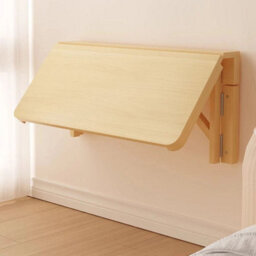 80Cm Folding Wall Mounted Table Study Writing Desk Floating Storage Shelf - thumbnail 3