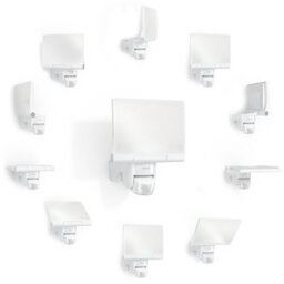 Steinel Xled Home 2 Xl S White Floodlight Motion Sensor Swiveling Wall Spotlight Led Security Light - thumbnail 5