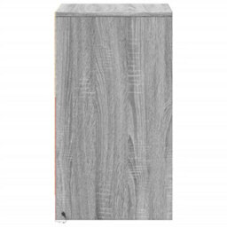 Berkfield Bedside Cabinet With Led Lights Grey Sonoma Engineered Wood - thumbnail 7