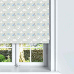 Lister Cartwright Cloudscape Design Blackout Roller Blinds For Kids Easy Fit Child Safety Included (Blue, 180 X 140 Cm) - thumbnail 2