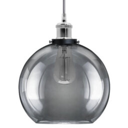Long Life Lamps Company Smoked Glass Shade Chandelier Pendant M0097 - thumbnail 3
