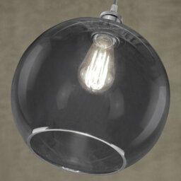 Long Life Lamps Company Smoked Glass Shade Chandelier Pendant M0097 - thumbnail 6