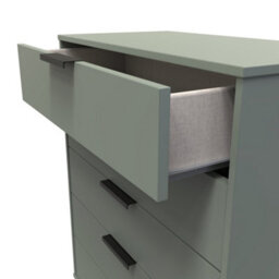 Osaka 5 Drawer Chest Of Drawers In Reed Green (Ready Assembled) - thumbnail 5