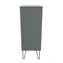 Osaka 5 Drawer Chest Of Drawers In Reed Green (Ready Assembled) - thumbnail 2