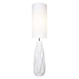 Pagazzi Lighting Pagazzi Skova White Ceramic Floor Lamp - thumbnail 4