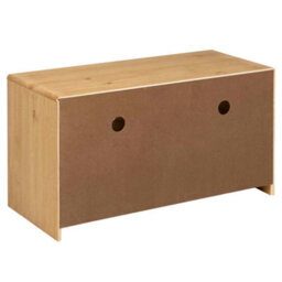Berkfield Rustic Tv Cabinet Sauda Oak 99X43X55 Cm Solid Wood Pine - thumbnail 6