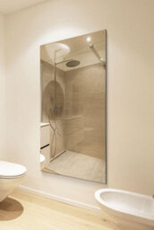 Mirroroutlet 4mm Sheet Mirror Glass With 4 Holes Polished Edges160 X 80Cm - thumbnail 4
