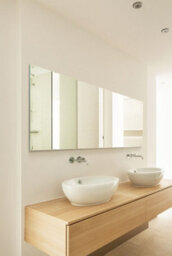 Mirroroutlet 4mm Sheet Mirror Glass With 4 Holes Polished Edges160 X 80Cm - thumbnail 3