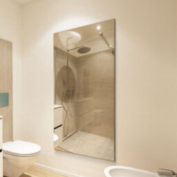 Mirroroutlet 4mm Sheet Mirror Glass With 4 Holes Polished Edges160 X 80Cm - thumbnail 2